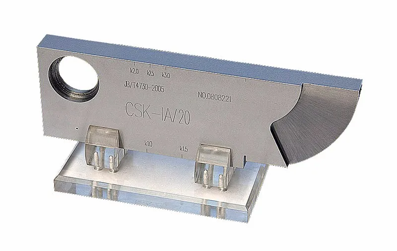 IIW-Type 2 Ultrasonic Testing Calibration Blocks NDT UT Block for Gauge Calibration