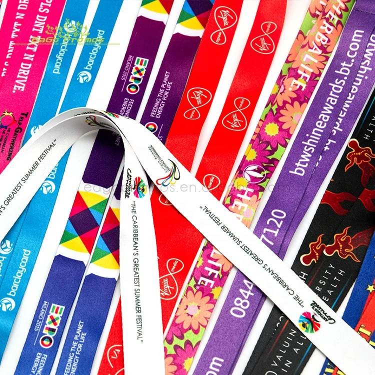 2022 2023 Wholesale Custom Dye Sublimation Printed Beer Holder Lanyard with lanyard safety breakaway buckles