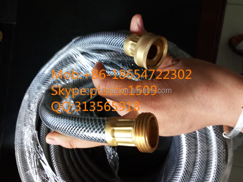 
High Quality PVC Reinforced Hose Pipe with Fittings 