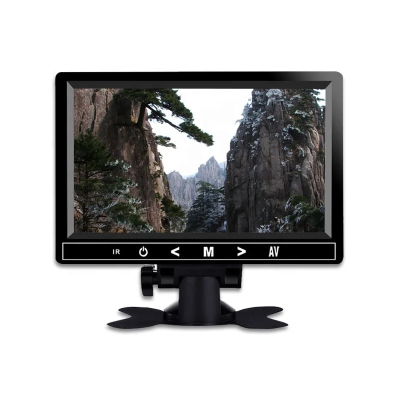 2019 new products car rearview mirror car monitor with 7 TFT LCD android car headrest monitor SD USB