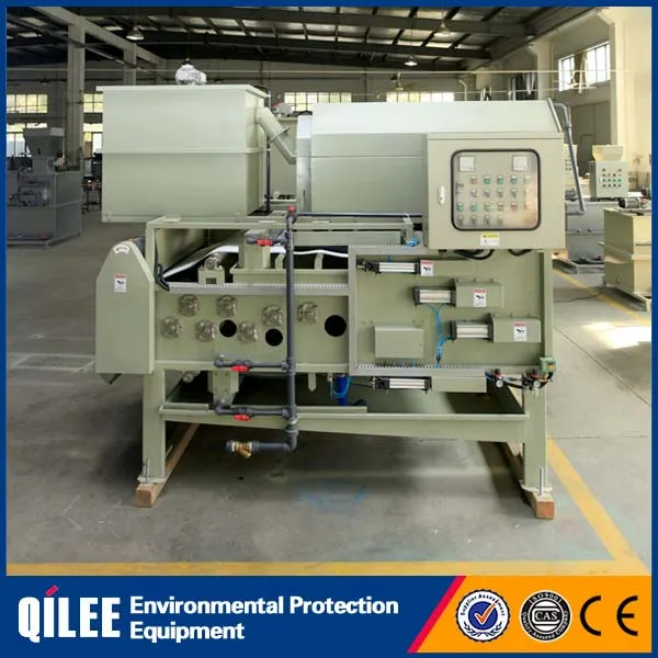 Sludge Dewatering Machine for Beverage Plant Wastewater Treatment
