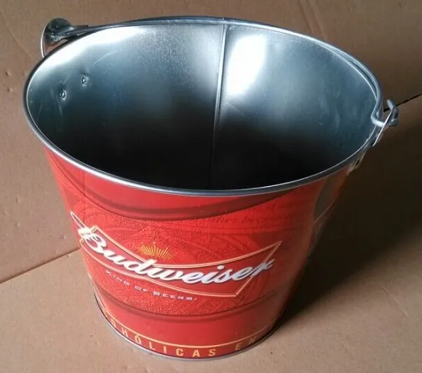 Customized Promotional Metal Bacardi Ice Bucket