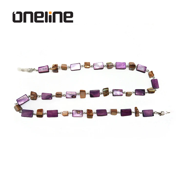 Factory Price Reading Eyeglass Stone Beads Sunglasses Glasses Chain
