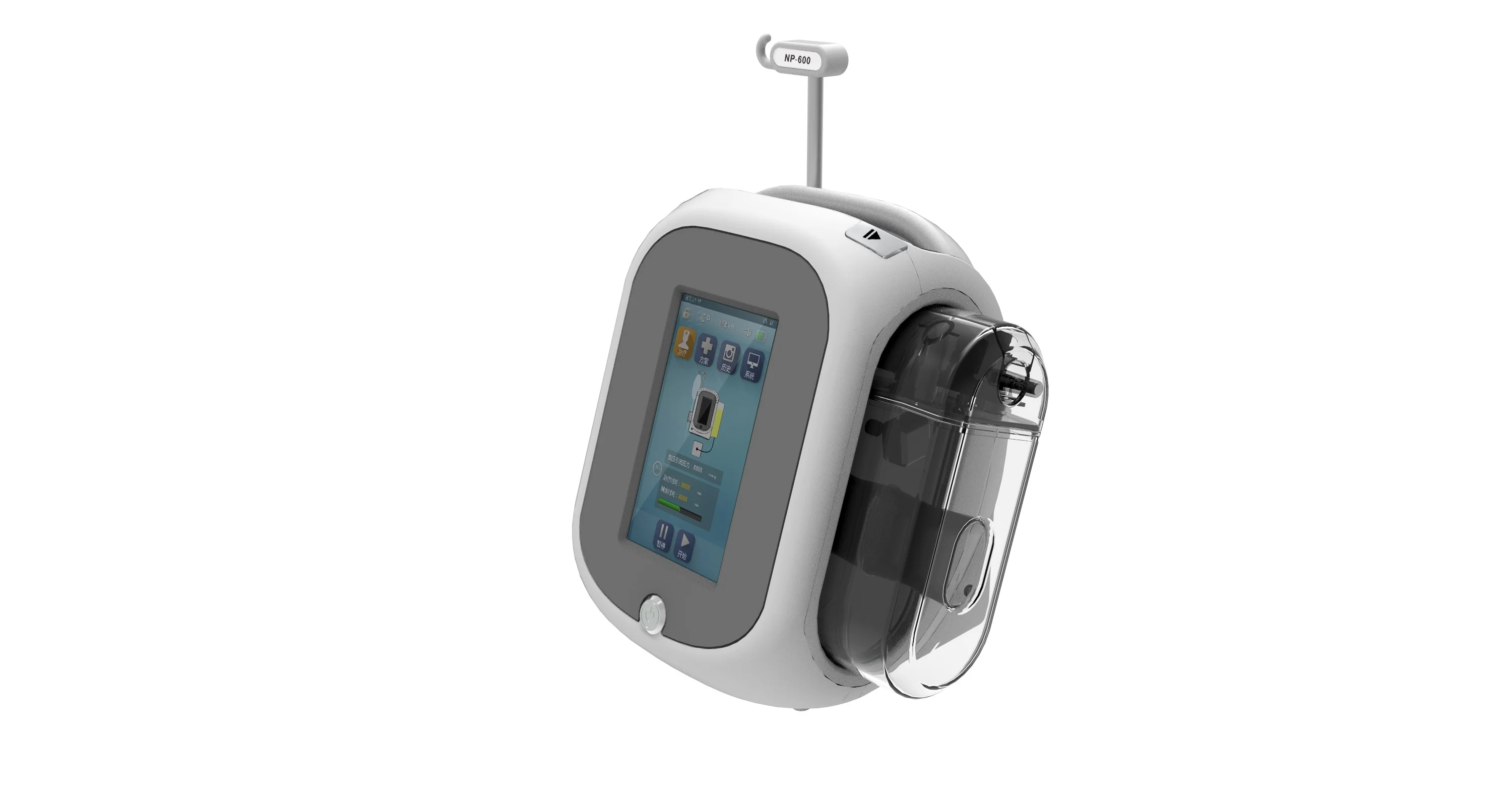 
NPWT instillation with 500 ml /1000 ml capacity canister 