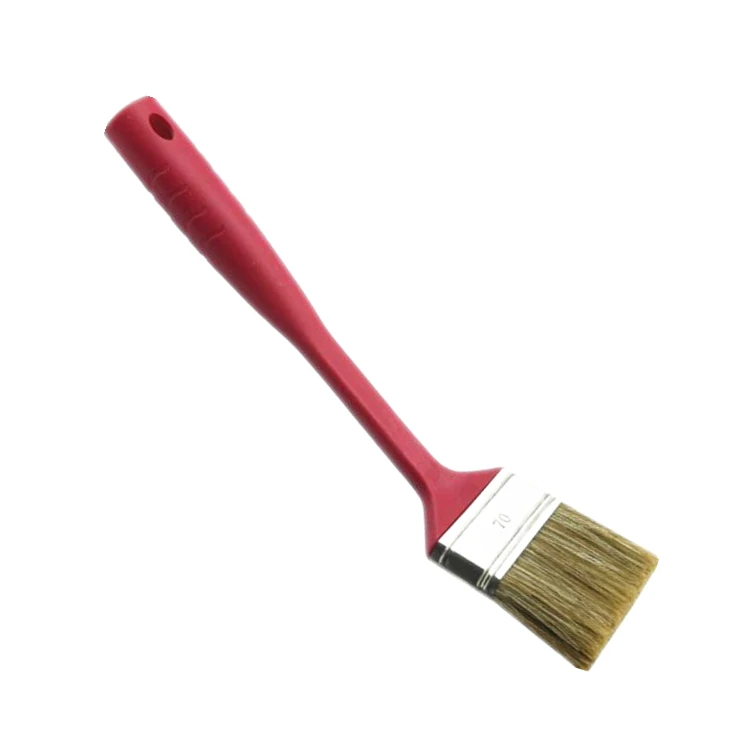 Wholesale Long Plastic Handle PET Filaments Cleaning Brush Paint Elbow Brush Design Manufacturer
