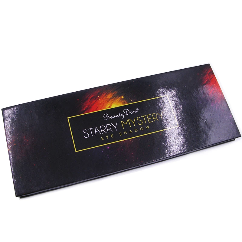 OEM 12 Colours Professional Cosmetics Waterproof Glitter Makeup Eyeshadow Palette with Private Label