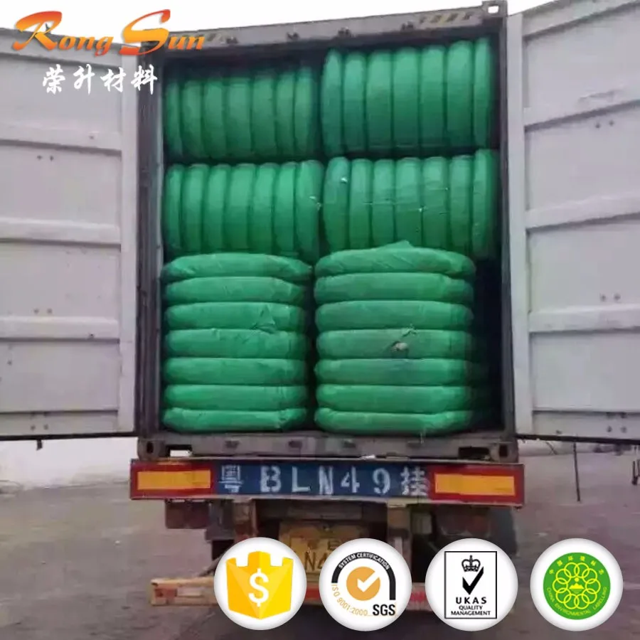 Optical white polyester staple fiber for filling pillows and quilts