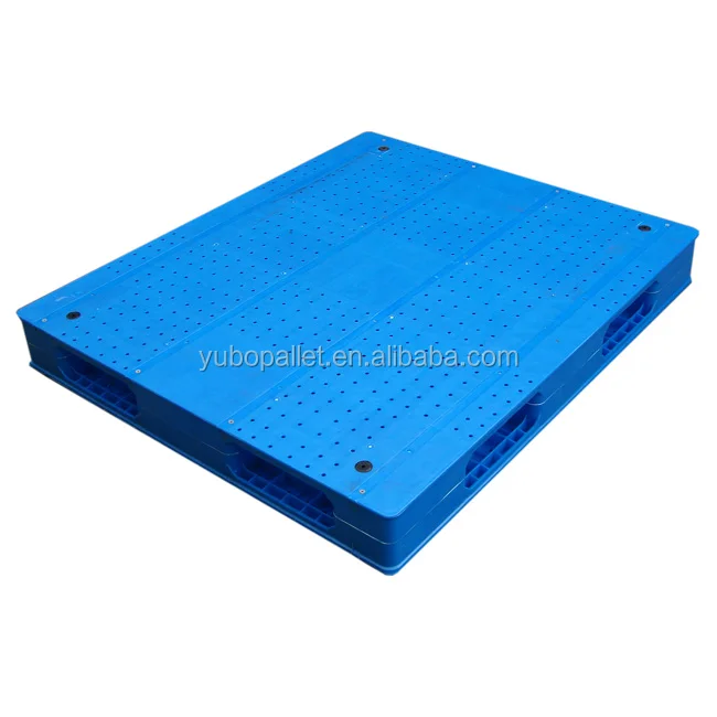 Food Storage Use Closed Deck Plastic Pallet with Anti Slip Mat