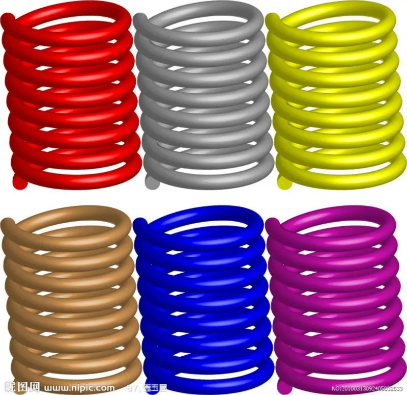 Factory Direct Applied OEM Plastic Coil Spring