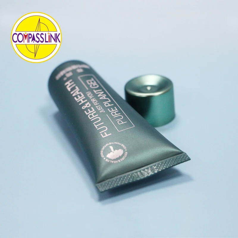 
60ml matte olive green plastic tube packaging for face cream container tube 