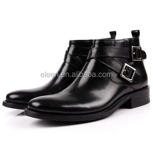 
Italian shoe brands genuine leather men boot 