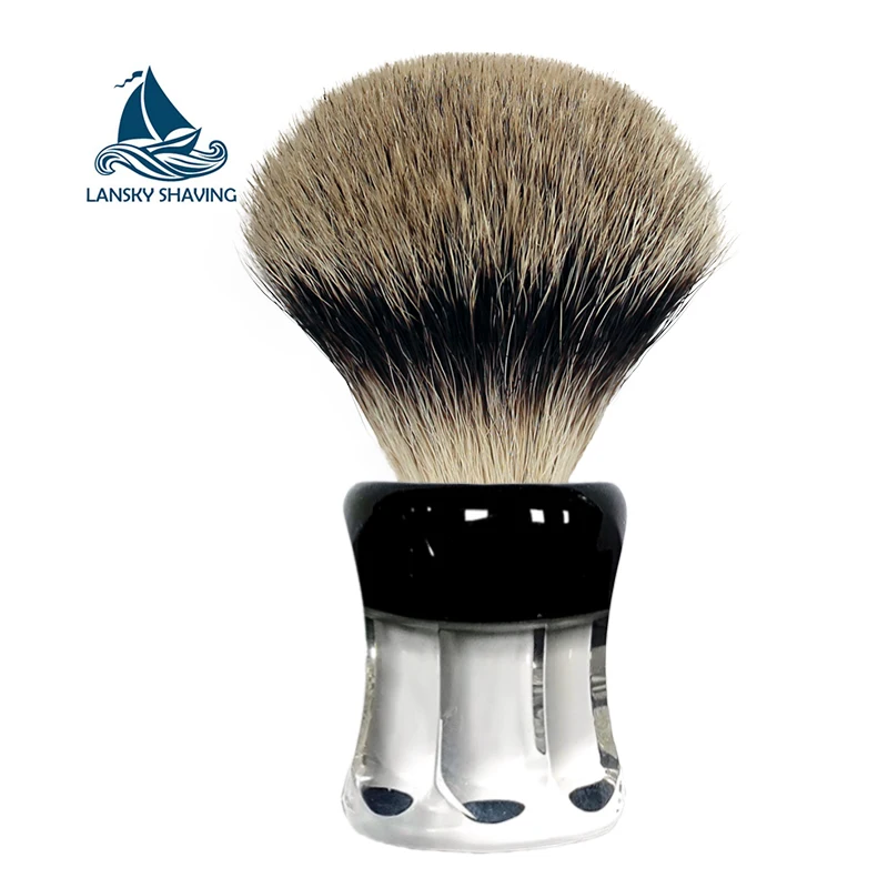 Lansky Мужские косметические товары ручной работы, кисть для бритья, подарок для мужчин
