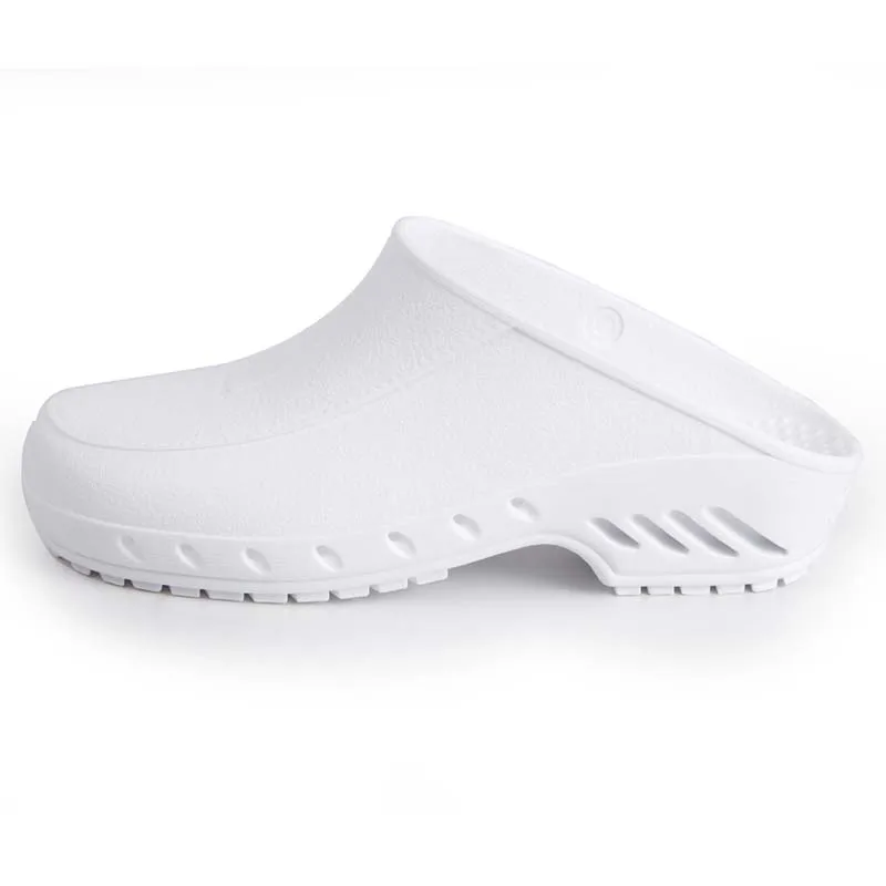 Anno TPE1001 White Unisex ESD Shoes Cleanroom Medical Lab Anti-static Surgical Clogs Safety Shoes