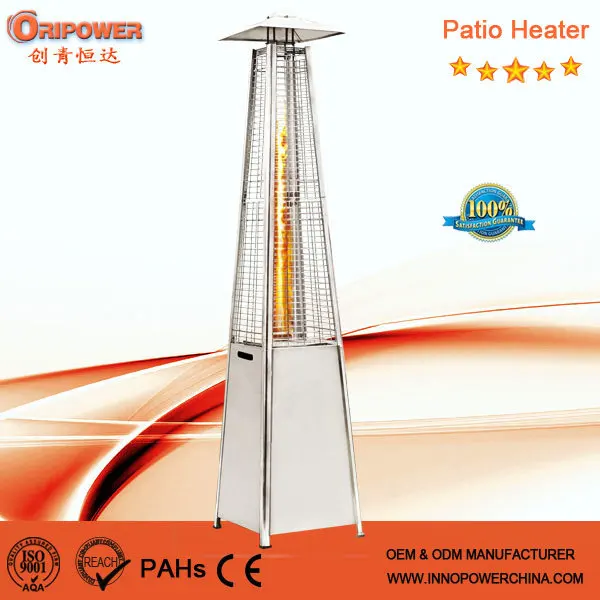 16years gas experience CE approval pyramid gas flame patio heater
