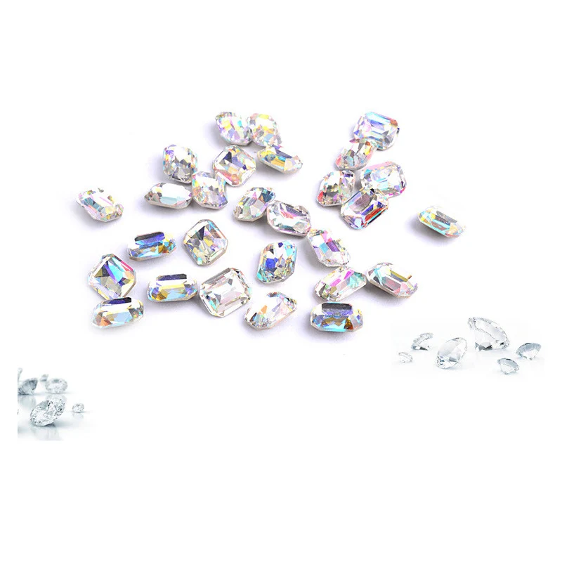 ShiningLife Brand gold leaf 24k crystal mini cooper for sale fashion nail designs art