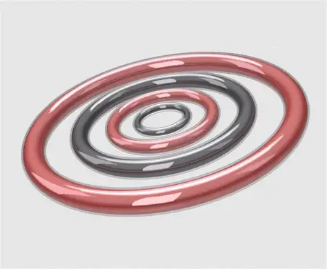 PFA coated FKM o-rings FEP encapsulated silicone o-rings