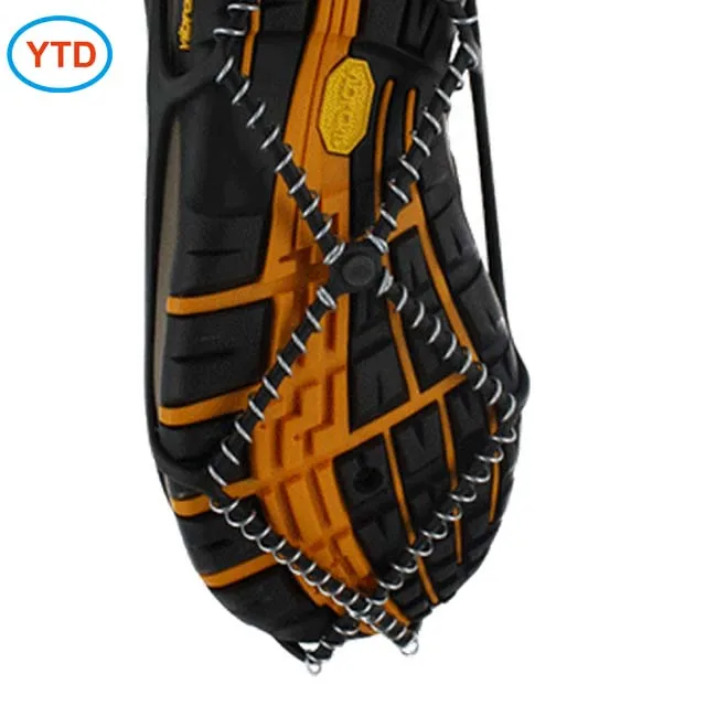 Excellent Anti-Slip Magic Spike Ice Gripper Rubber over Shoes Premium Shoe Parts & Accessories