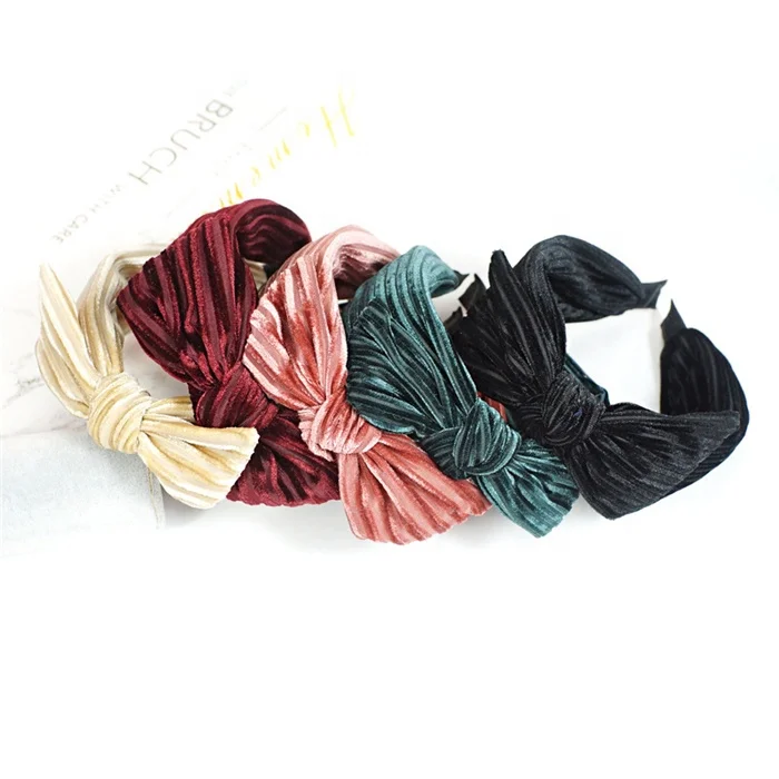 
Korea design cute multiple ribbon bow hair band for girls 