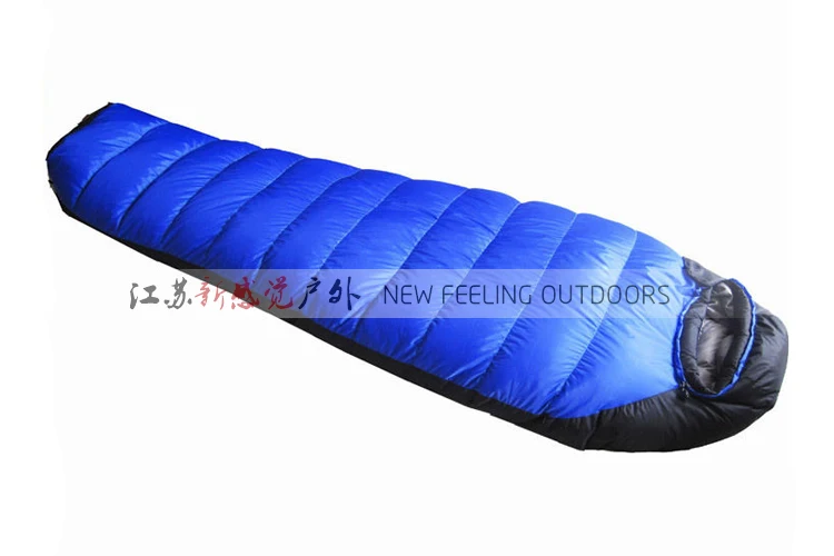 Пуховой спальный мешок для кемпинга