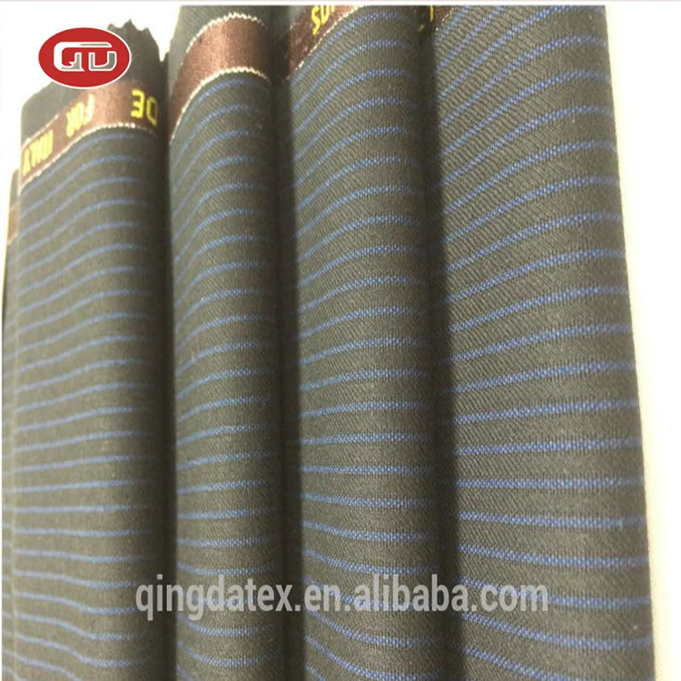 Italian export winter overcoat suit woven viscose polyester wool fabric