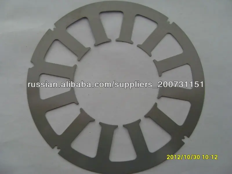 статора электродвигателя ламинирования