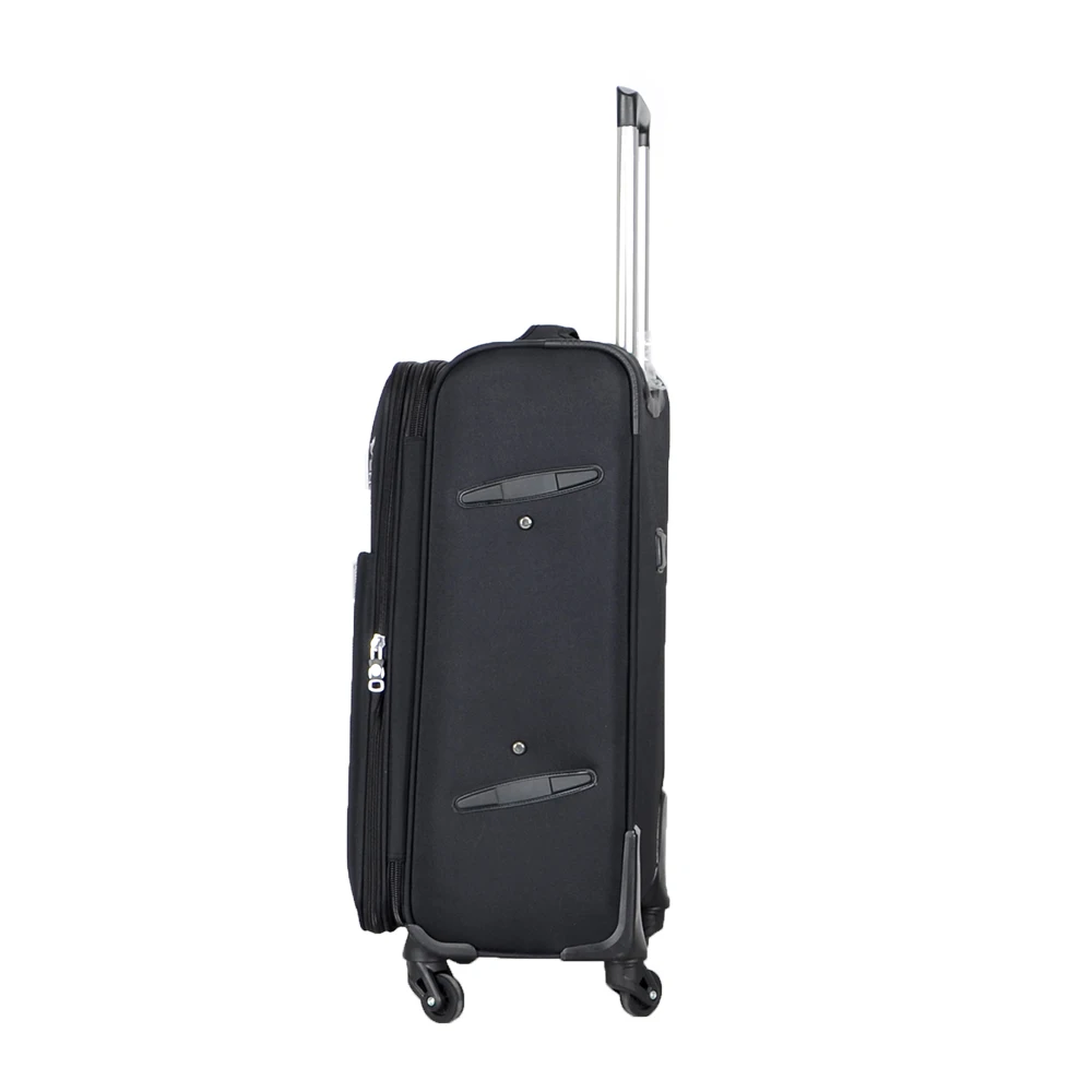 Expandable fabric travel luggage sets factory price Trolley Suitcase promotional trolley luggage
