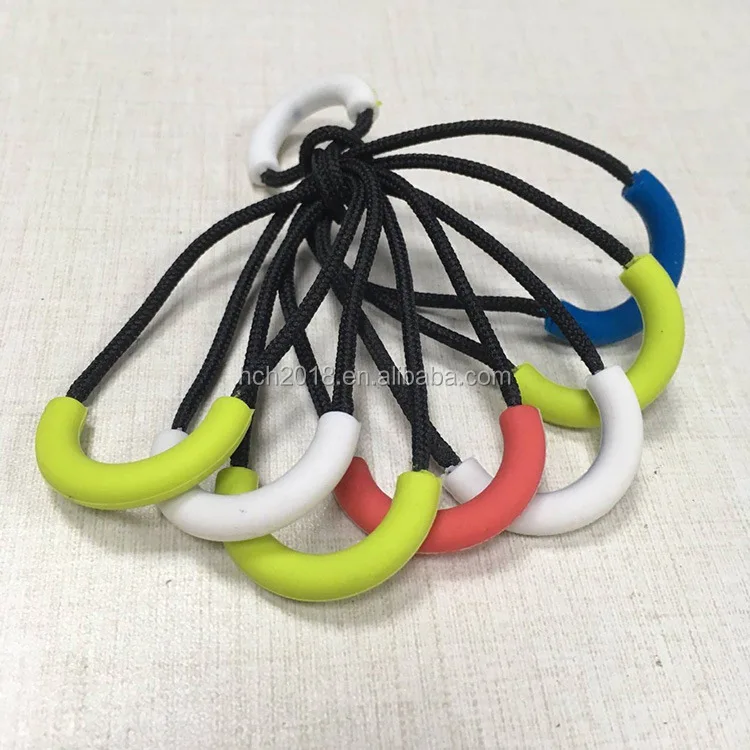 Популярный дизайн, ПВХ резиновый шнур, Пончик, застежка-молния