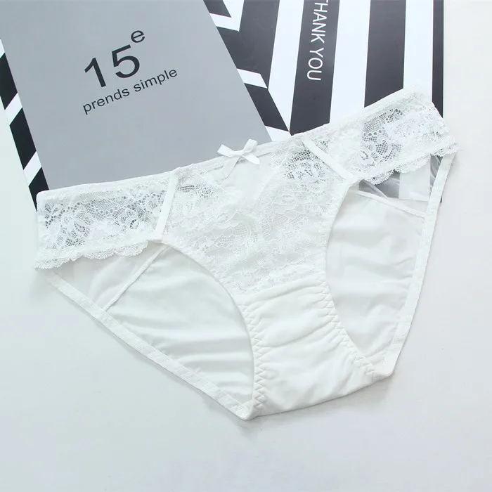 wholesale hot sale super quality lovely see through lace women  sexy transparent ladies underwear pantie