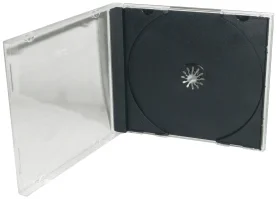 Hot Sale slim plastic case good quality 10.4mm CD jewel case