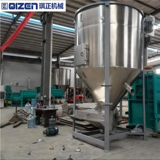 Пластиковый блендер вертикального цвета для нагрева и сушки, 1000 кг