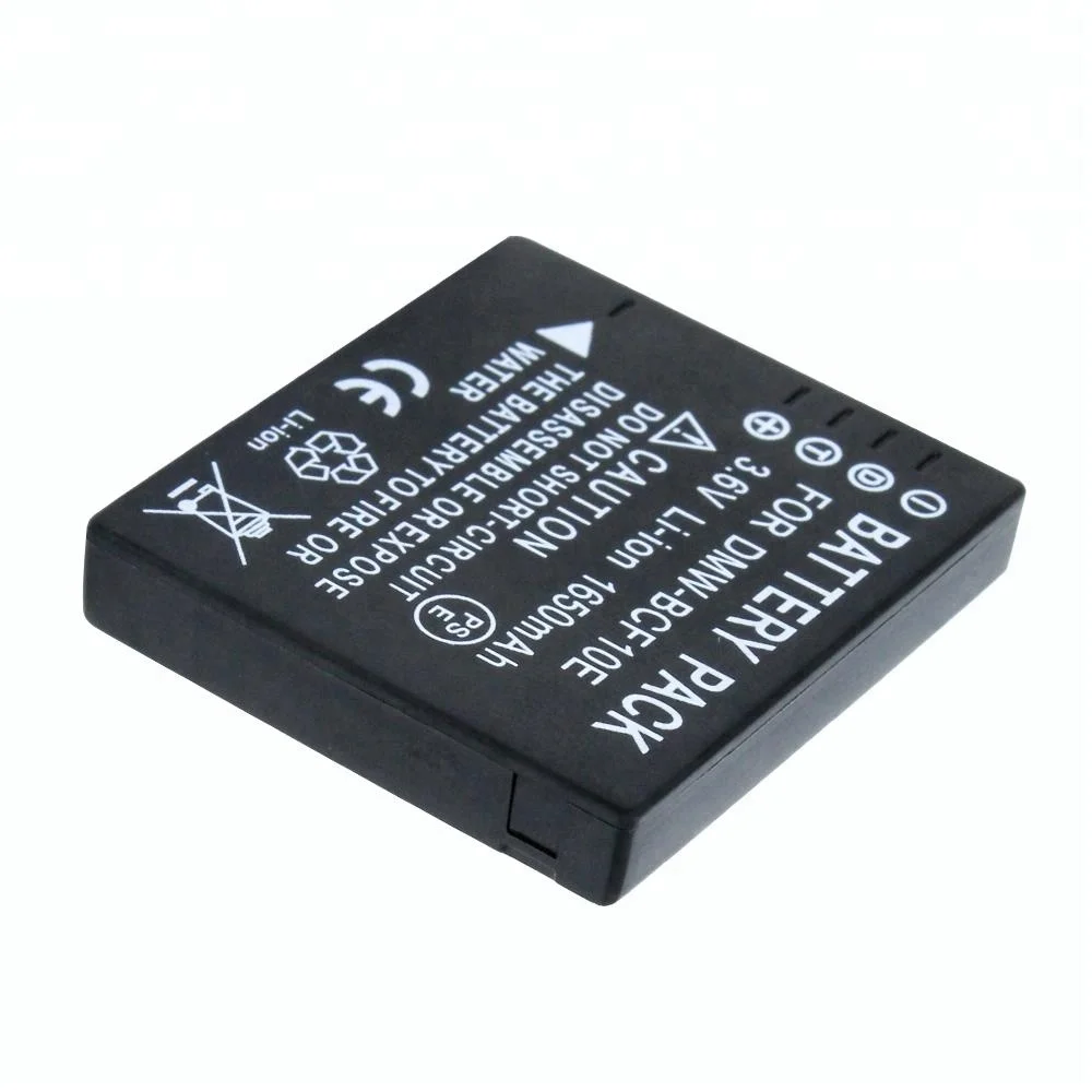 3,6 V литий-ионная аккумуляторная батарея DMW-BCF10E CGA-S009E для цифрового фотоаппарата Panasonic DMC-FS4 FS6 FS10