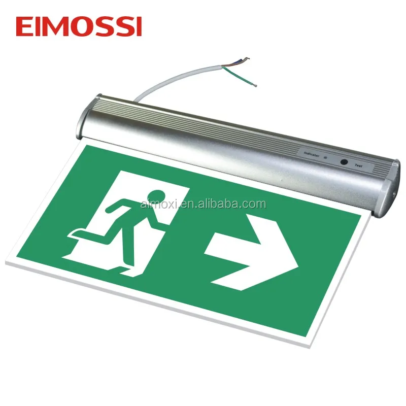 Double Side LED Emergency Exit Sign with CE