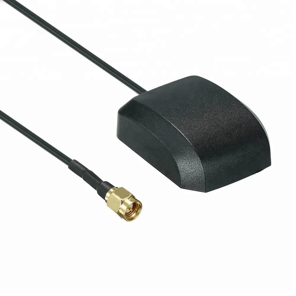 
Magnetic Car Magnetic Car Gps Active Antenna With Sma Fakra Connector 1575.42Mhz Gps Antenna Small External Antenna 