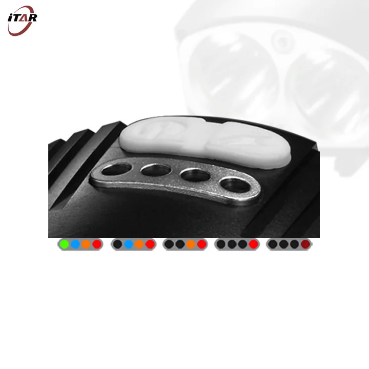 New design 2000 lumens high power aluminum led mountain bike light uses original Cree XML LEDs
