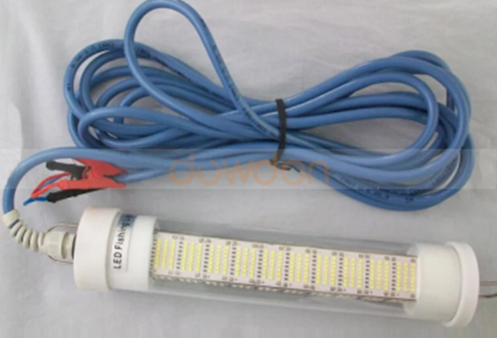 Profession Underwater Green Squid Lamp 200W 300W 400W Led Fish Attracting Fishing Light 12V