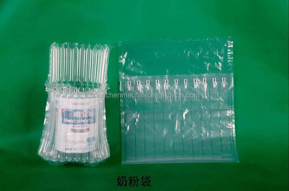Plastic Air filled column protecting bag making machine for electronic component
