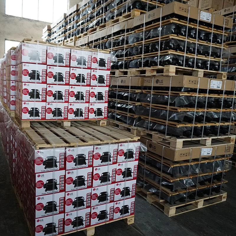 Factory directly supply LG piston refrigerator compressor r600 Gas in stock
