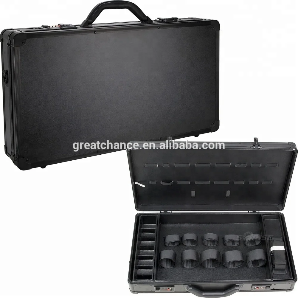 
Clipper Trimmer Comb Shear Barber Stylist Equipment Black Carry Case(XY-1065) 