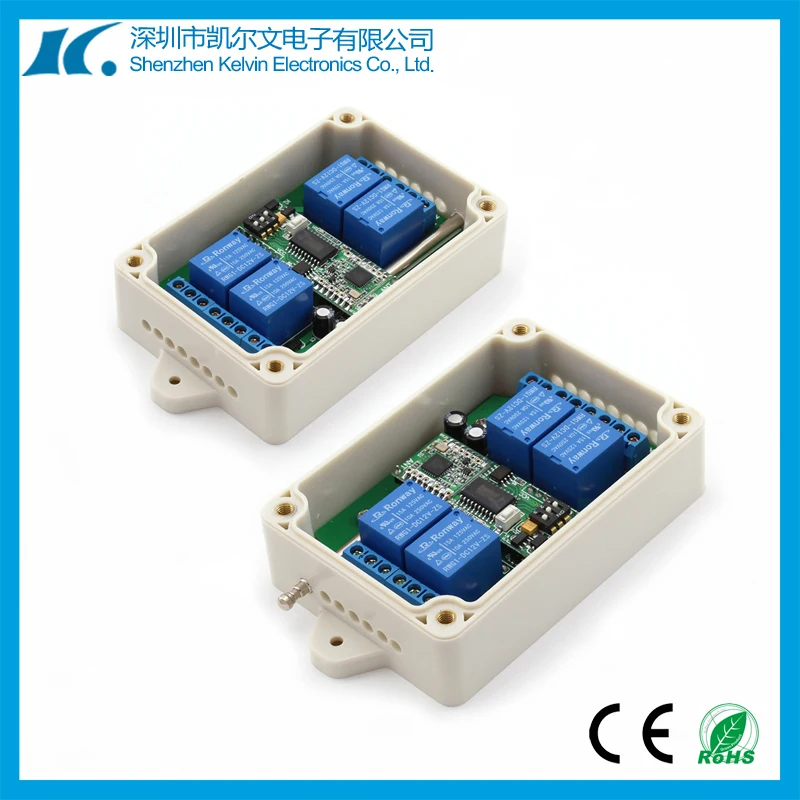 Высокая мощность 868МГц 4-канальный 5000m приемник KL-K400LA-4CH