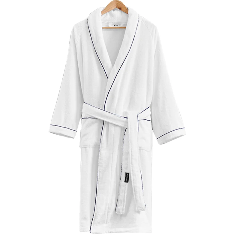 100% cotton waffle bathrobe luxury hotel bathrobe