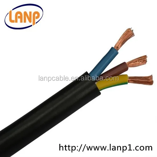 Pvc insulated Electric Cable Three Phase