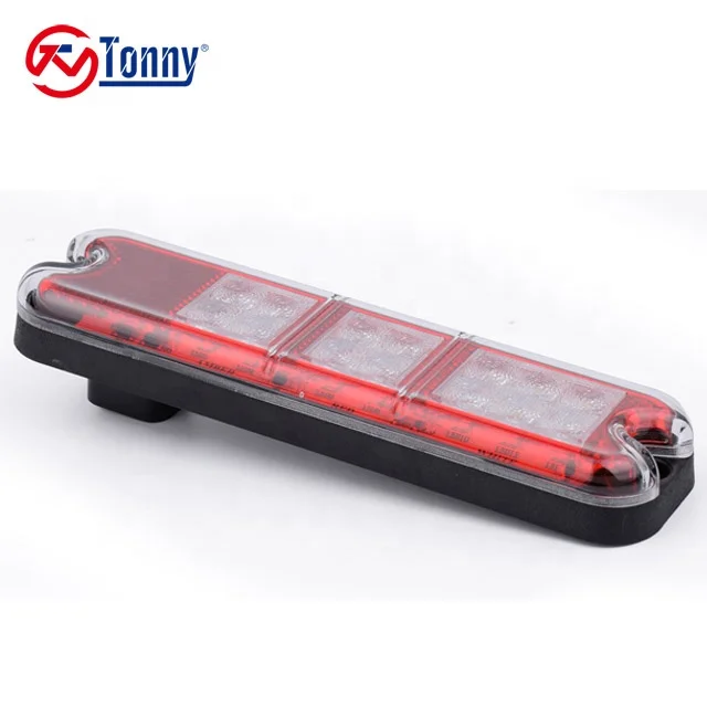 12V-48V Input Mult-color Forklift Rear Light LED Stop/turn/signal Light