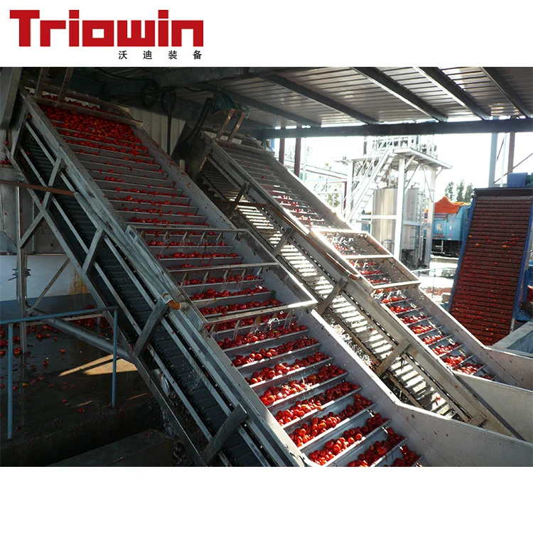 Automatic industrial food processor can making tomato ketchup processing plant equipment manufacturers