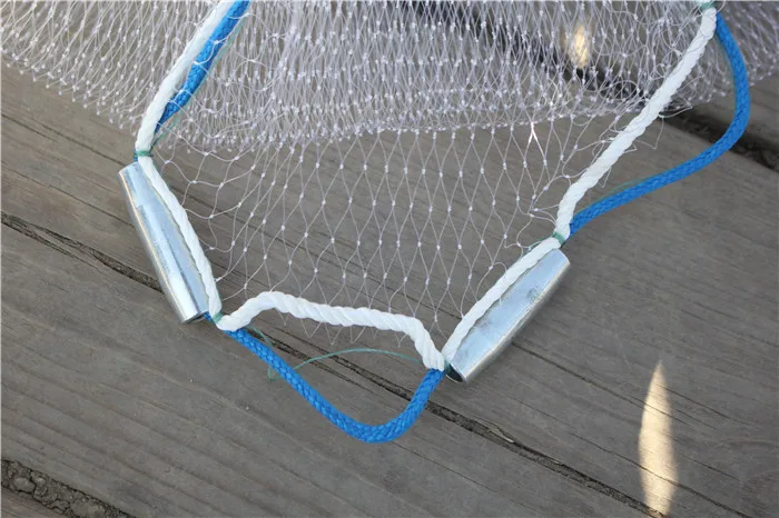 Nylon Netting Big Size American style drawstring Cast Net
