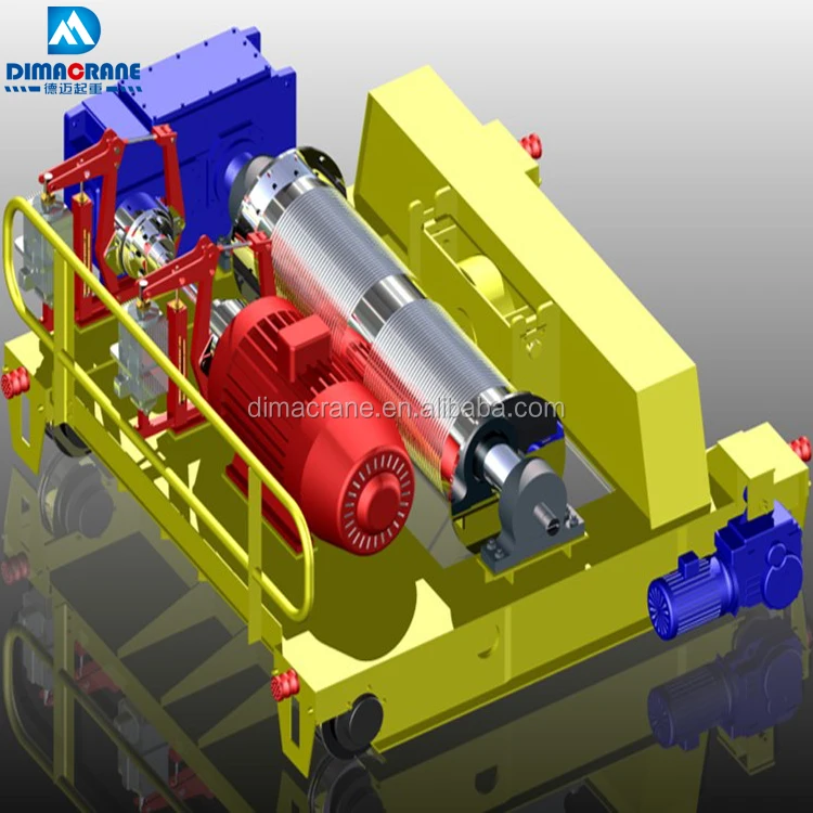 Лебедка подъемник тележка для 50 Тон 80 тонн 100 тонн 150 тонн 180 тонн в европейском стиле