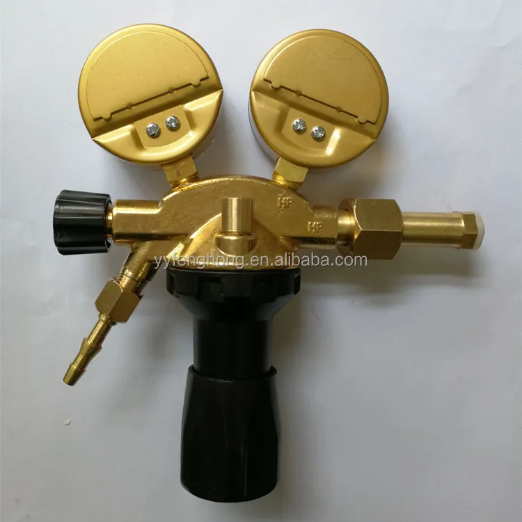 Italian European argon acetylene oxygen co2 LPG gas regulator with high pressure