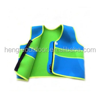 
Custom neoprene girl boy children fitness swimming kids tank top 