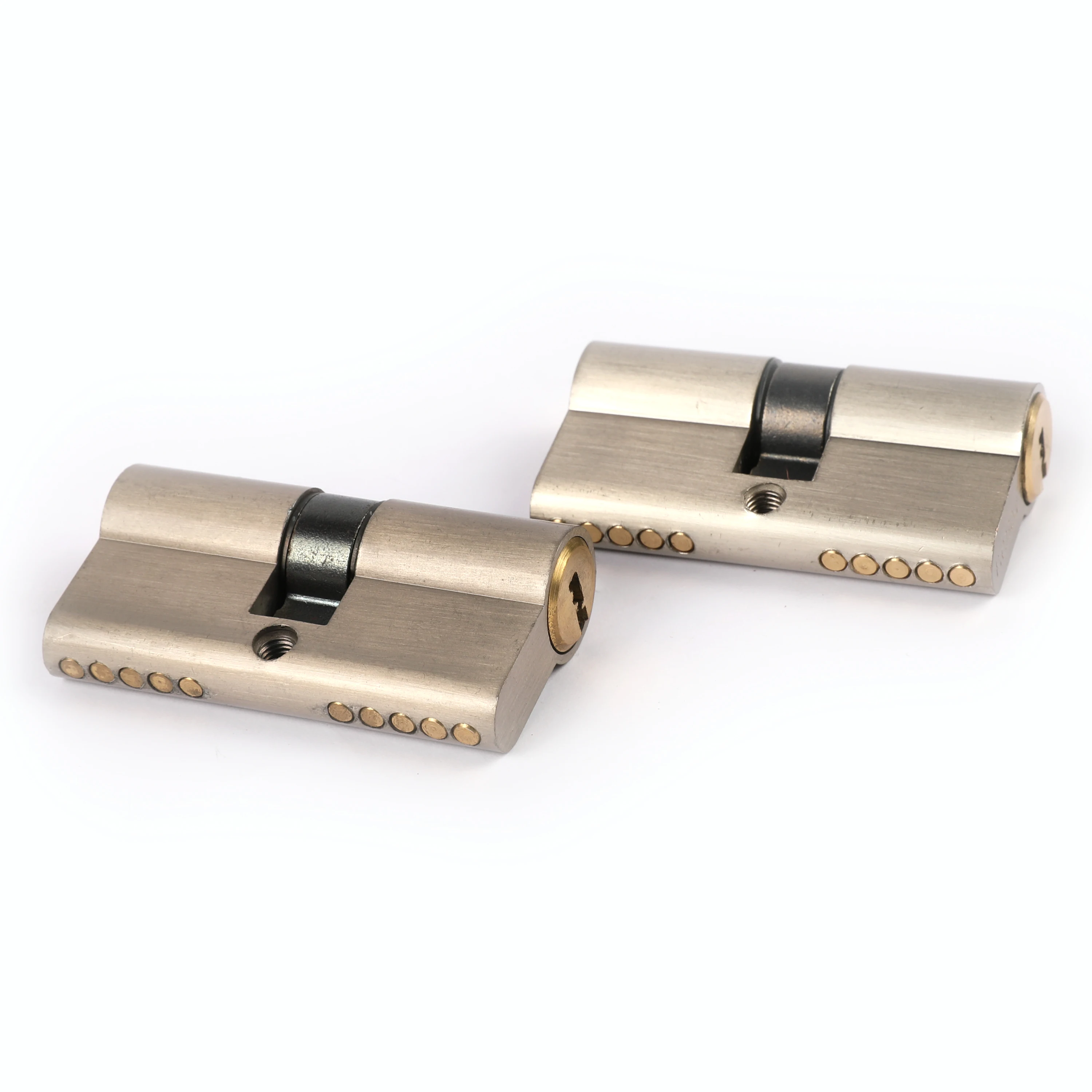 custom 60mm lock cylinder factory zinc case brass core computer key cylinder