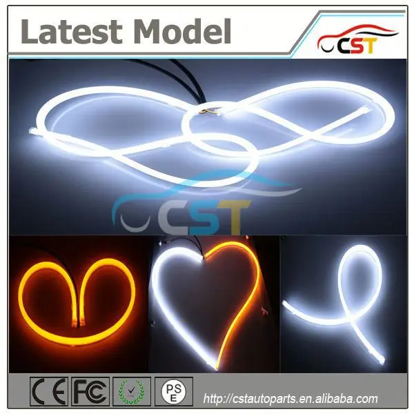 новый продукт 36 месяц гарантии лучшего качества гибкие светодиодные дрл, автомобиль дневные ходовые огни