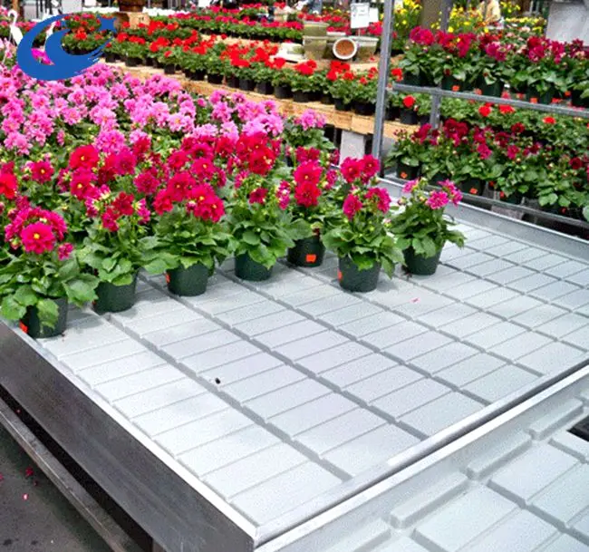 4ftx8ft flood table ebb and flow rolling bench, Hydroponic Growing ebb and flow table/seedbed